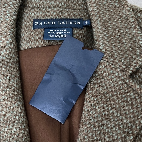 Ralph Lauren Blue Label Olive Blazer - Picture 8 of 14